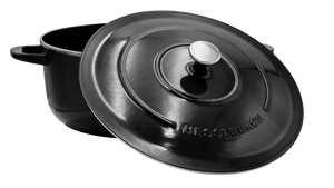 Hesslebach Cookware 10 inch 5 quart Dutch Oven. - Rustproof Dutch Ovens Luxury Stainless Steel Cookware | Hesslebach Cookware