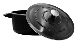 Hesslebach Cookware 8 inch 2 1/2 quart Dutch Oven. - Rustproof Dutch Ovens Luxury Stainless Steel Cookware | Hesslebach Cookware