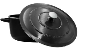 Hesslebach Cookware 9 inch 4 quart Dutch Oven. - Rustproof Dutch Ovens Luxury Stainless Steel Cookware | Hesslebach Cookware