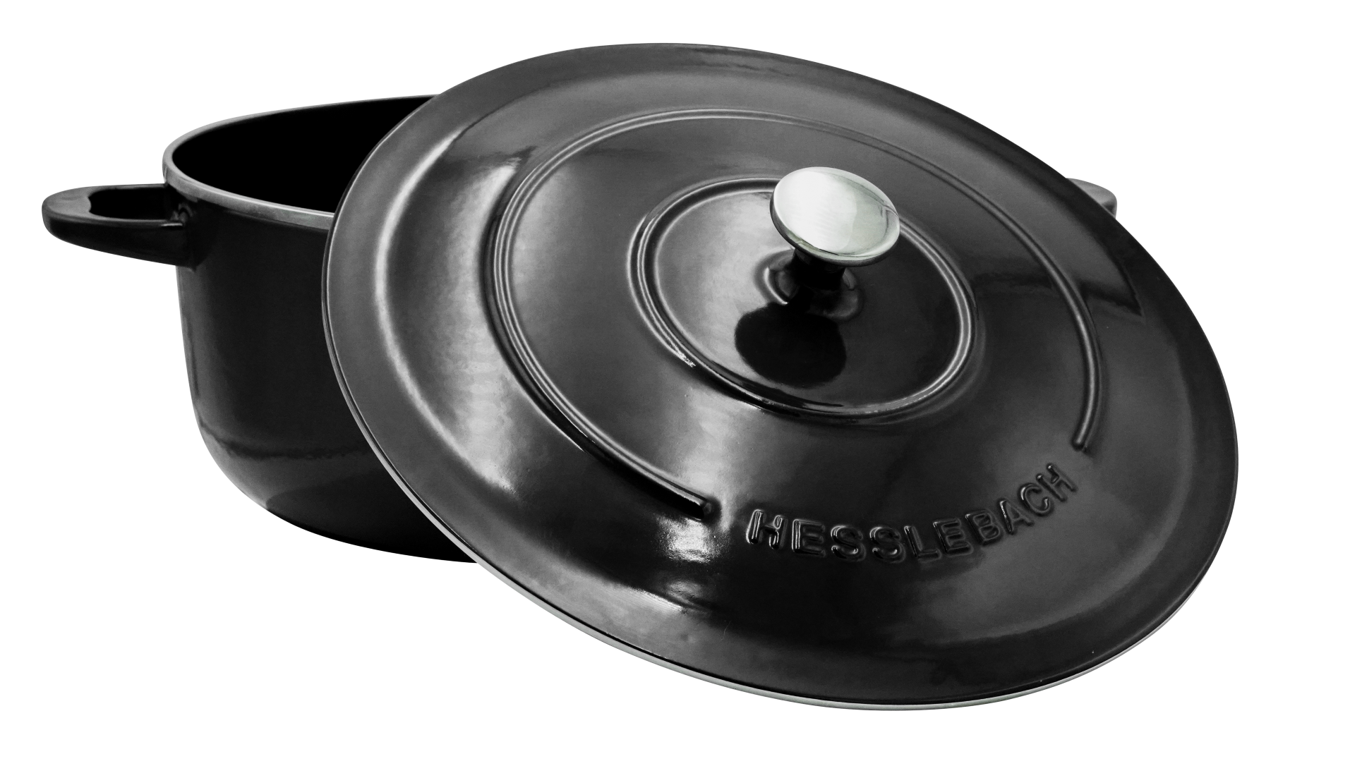 Hesslebach Cookware 10 inch Grill Pan Unique State-of-the-Art